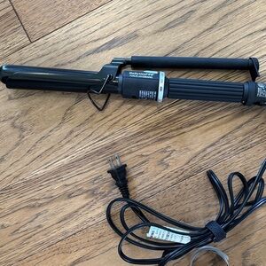 😊BaBylissPRO Black Porcelain Ceramic Curling Iron